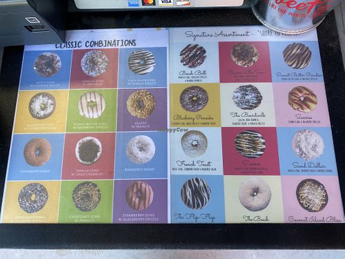 Selection at Duck Donuts in Garden Grove