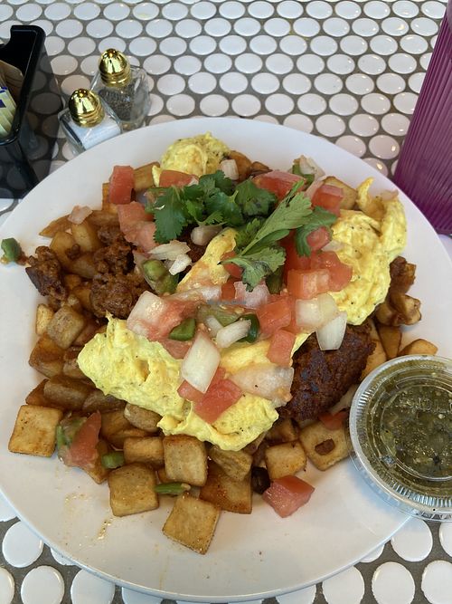 Humboldt Hash with vegan egg at Hash in Chicago