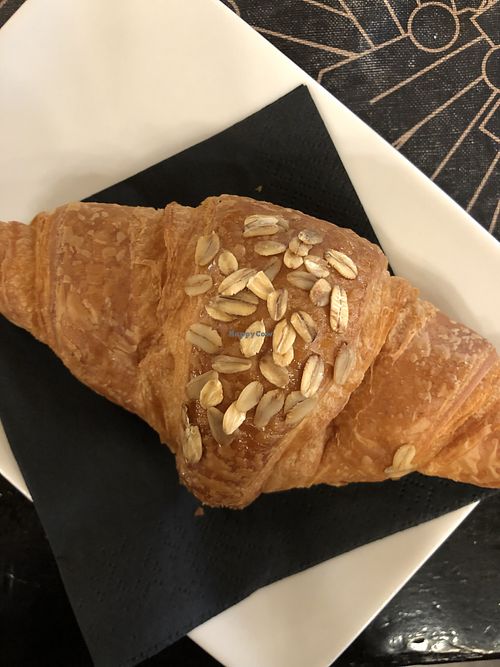 Orange filled vegan croissant  at Antico Caffè San Marco in Trieste