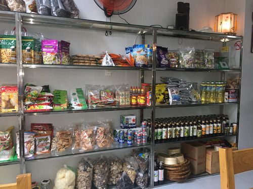 Vegan items at Tay Ho Vegan in Ho Chi Minh City