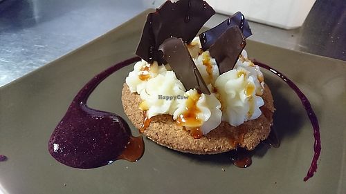 veg dessert at Au Clair de Lune in Grenoble