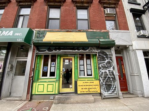 store front  at The Organic Grill in New York City