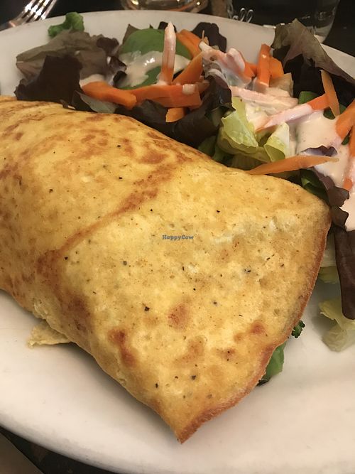 Tofu omelet! at The Organic Grill in New York City