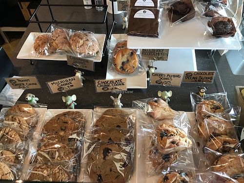 no vegan baked goods : ( at Forté Coffee in Benton Harbor