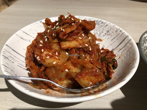 Kimchi- contains onions and garlic at iVegan 爱素 - Thomson Plaza in Central Singapore