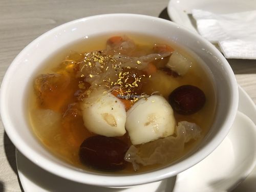 Peach gum osmanthus at iVegan 爱素 - Thomson Plaza in Central Singapore