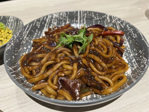 Wok fried Udon   at iVegan 爱素 - Thomson Plaza in Central Singapore