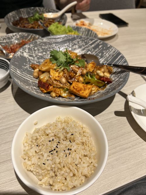 Mala medley very yummy!!  at iVegan 爱素 - Thomson Plaza in Central Singapore