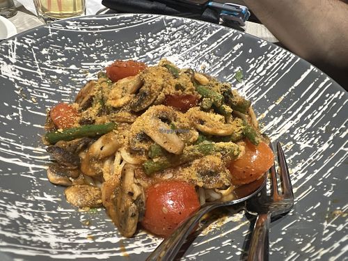  Pasta pomodero 7/10  at iVegan 爱素 - Thomson Plaza in Central Singapore