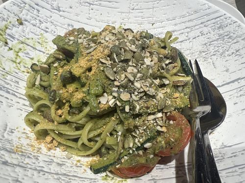 Pesto linguine 9/10  at iVegan 爱素 - Thomson Plaza in Central Singapore