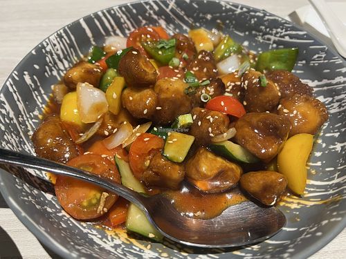 Sweet sour lion mane - 7/1  at iVegan 爱素 - Thomson Plaza in Central Singapore