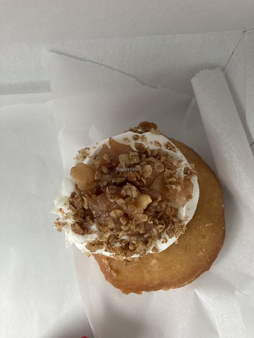 Apple crisp donuts at The Donut GroVe in Orono