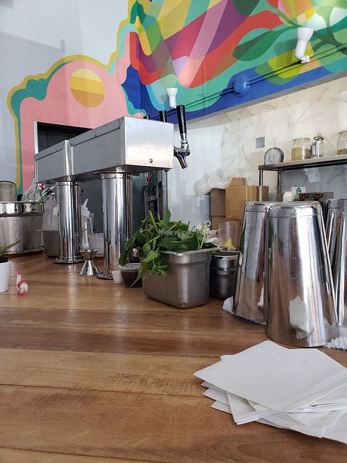 Yerba Mate Bar at Erva Brew Co. in Pasadena