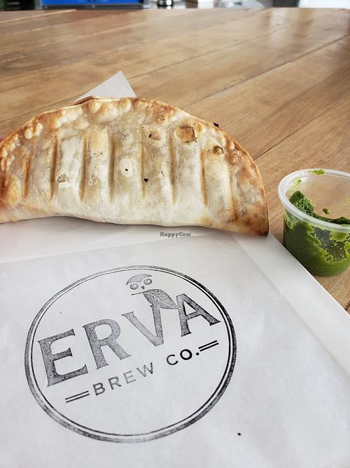 Empanada. Delicious at Erva Brew Co. in Pasadena