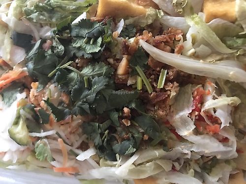 Pho tron with tofu at Com Nieu in Leipzig