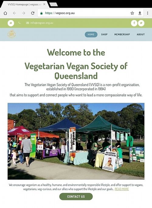 The Vegetarian & Vegan Society of Queensland The Gap Queensland