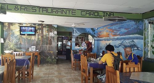 Inside of restaurant   at Italian Carolina in Puerto Jimenez