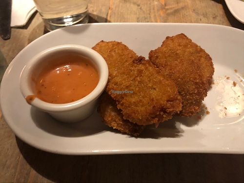 Creole soul chicken app  at Red Bamboo in New York City