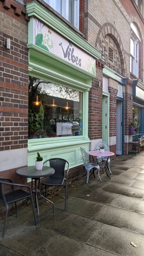 Outside at Vibes in Dorchester