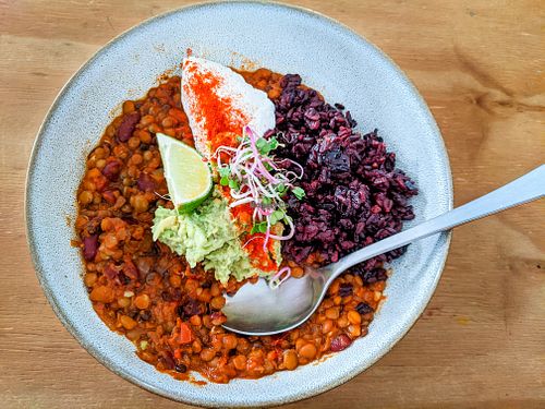 My meal at Erchy's at Erchy's in Berlin