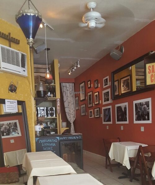 wonderful: they don't have air conditioned!!  at Sacred Chow in New York City