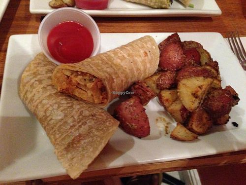 Tortilla Panini at Sacred Chow in New York City
