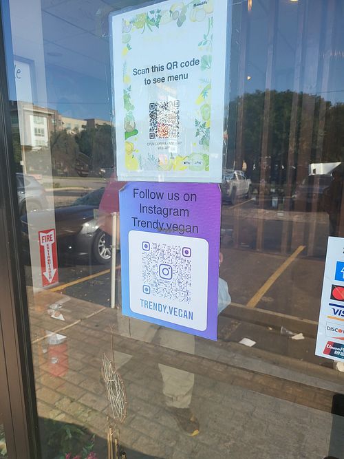 Ready to eat at Trendy Vegan in Houston