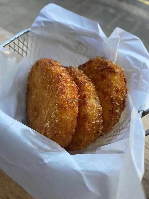 Cauliflower Hash Browns at MAAD in South West London