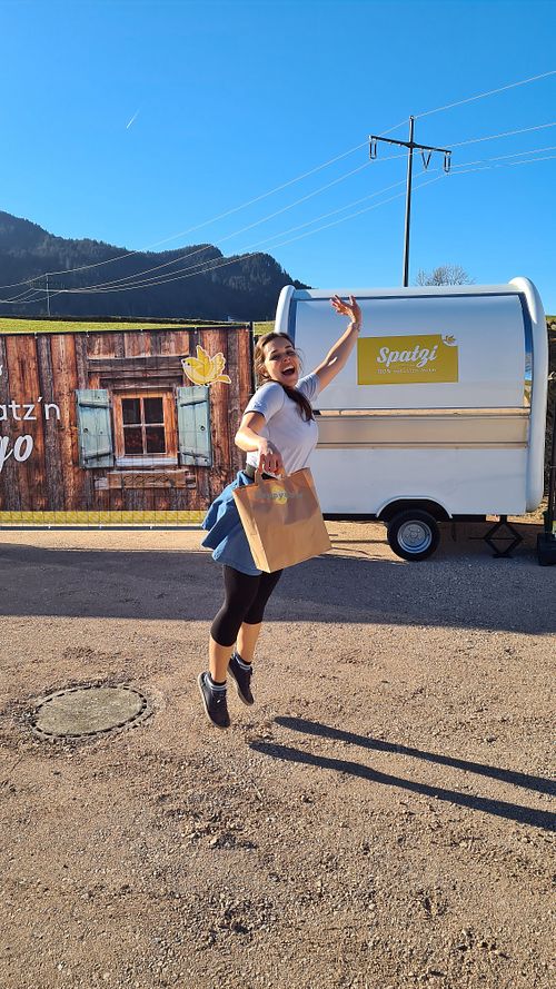 Everything is to go =) at Spatzi in Pfronten