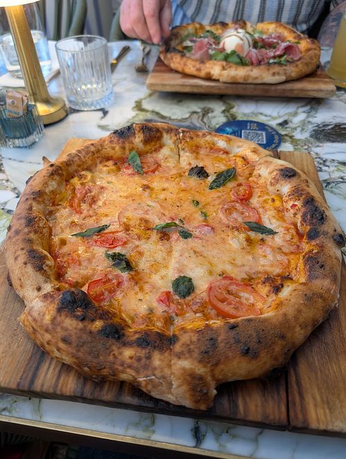 Margarita (with vegan cheese) at 8 at Trinity in Morisset Park