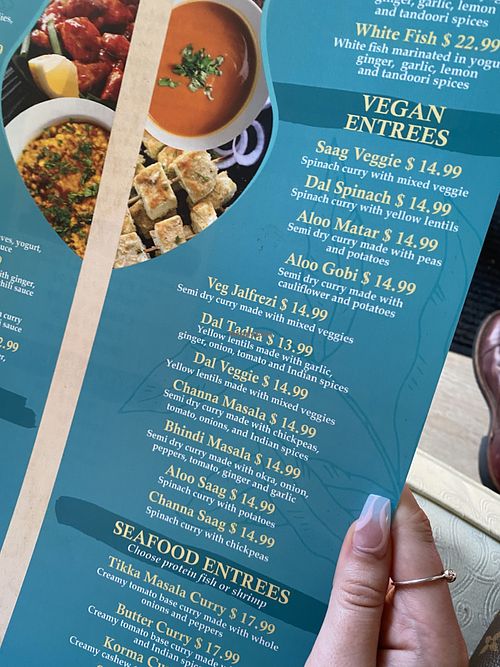 New menus 😀  at Discovery Indian Cuisine in Palm Harbor
