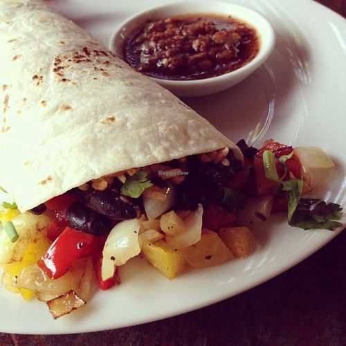 Burrito. I asked to have it be made vegan. success! at Rusty Pelican in Khao Lak