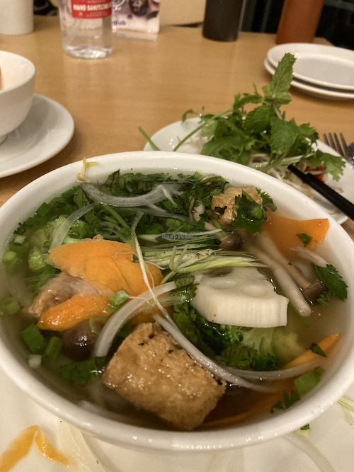 Pho Chay  at Vietnamese Foodies in Dubai