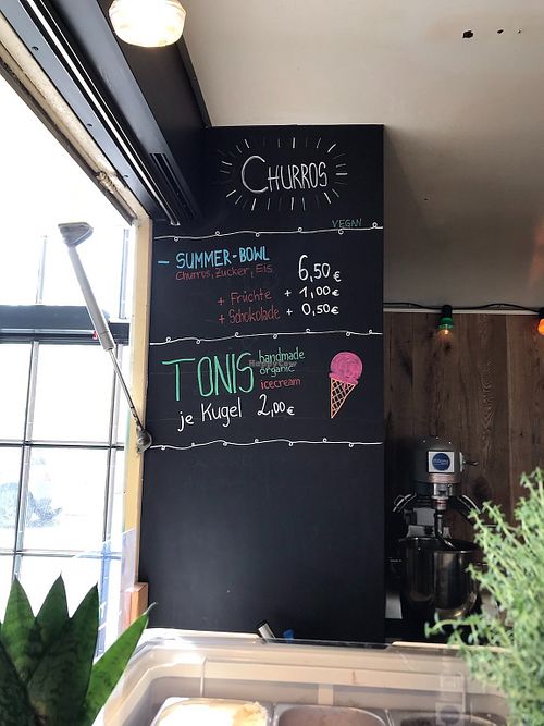 Menu 2 at Die Churreria in Leipzig