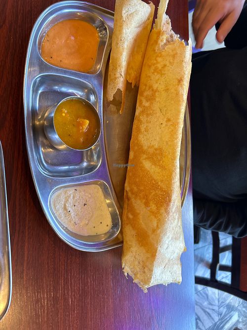 Masala dosa  at Sri Ganesh in Eindhoven
