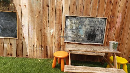 Great space for kids/toddlers at Hank's Bagels in Burbank