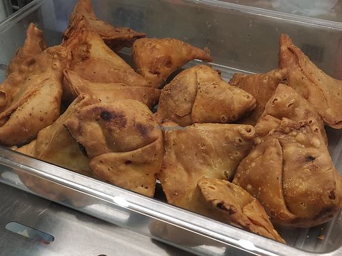 Samosa at Madura's Vilas in Central Singapore
