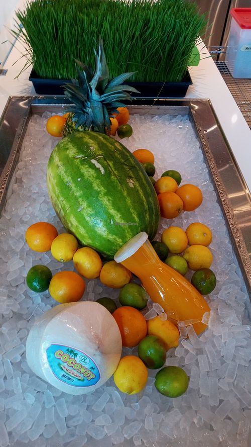 Fresh Juices at Rush of Prana in Albuquerque