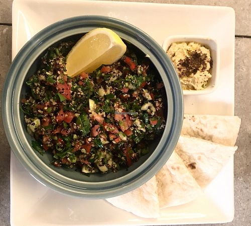 Tabbouleh Salad at Nang Sabai Cafe Artisan Bakery in Koh Samui