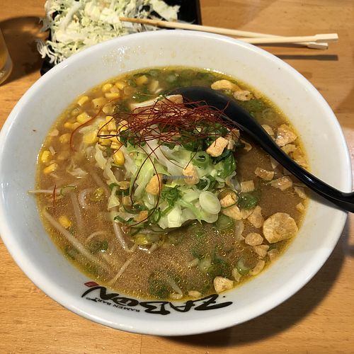 Vegan miso ramen at Zabon Ramen in Torrance