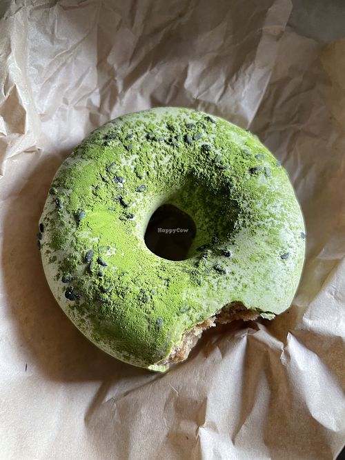 Matcha donut  at Matchaful in New York City