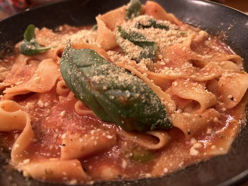 Vodka tomato pasta   at Nolita in Wellington