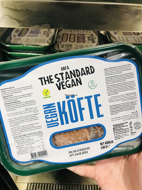 Vegan meatball  at Orfa The Standard Vegan in Istanbul