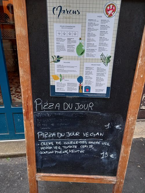  at Marcus Pizze Amore in Paris