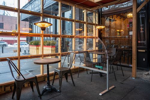 Socially Distanced Outdoor Dining at Ceetay in Bronx