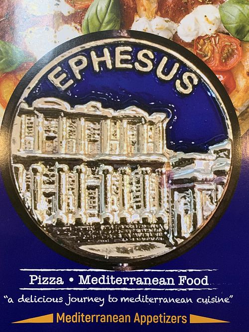 Logo  at Ephesus Pizza in Pittsburgh