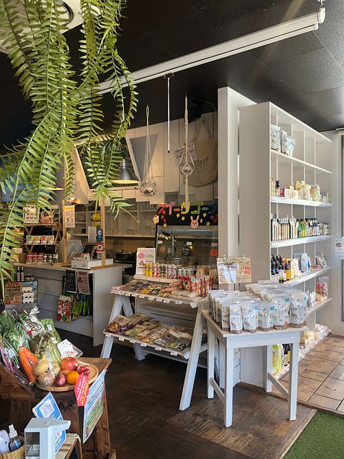 Mini organic market  at Ethos in Kakogawa