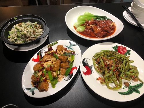 Nice spread at Chao 炒炒蔬食熱炒 in Taipei