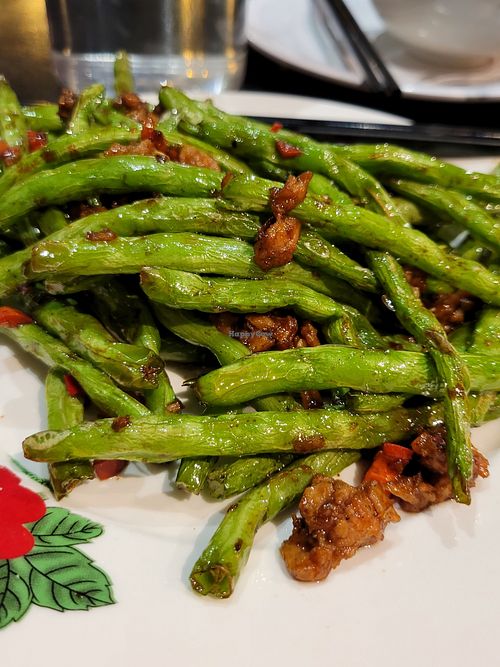 Green beans at Chao 炒炒蔬食熱炒 in Taipei