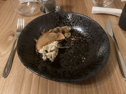 Spelt spätzle at Kasvio in Utrecht